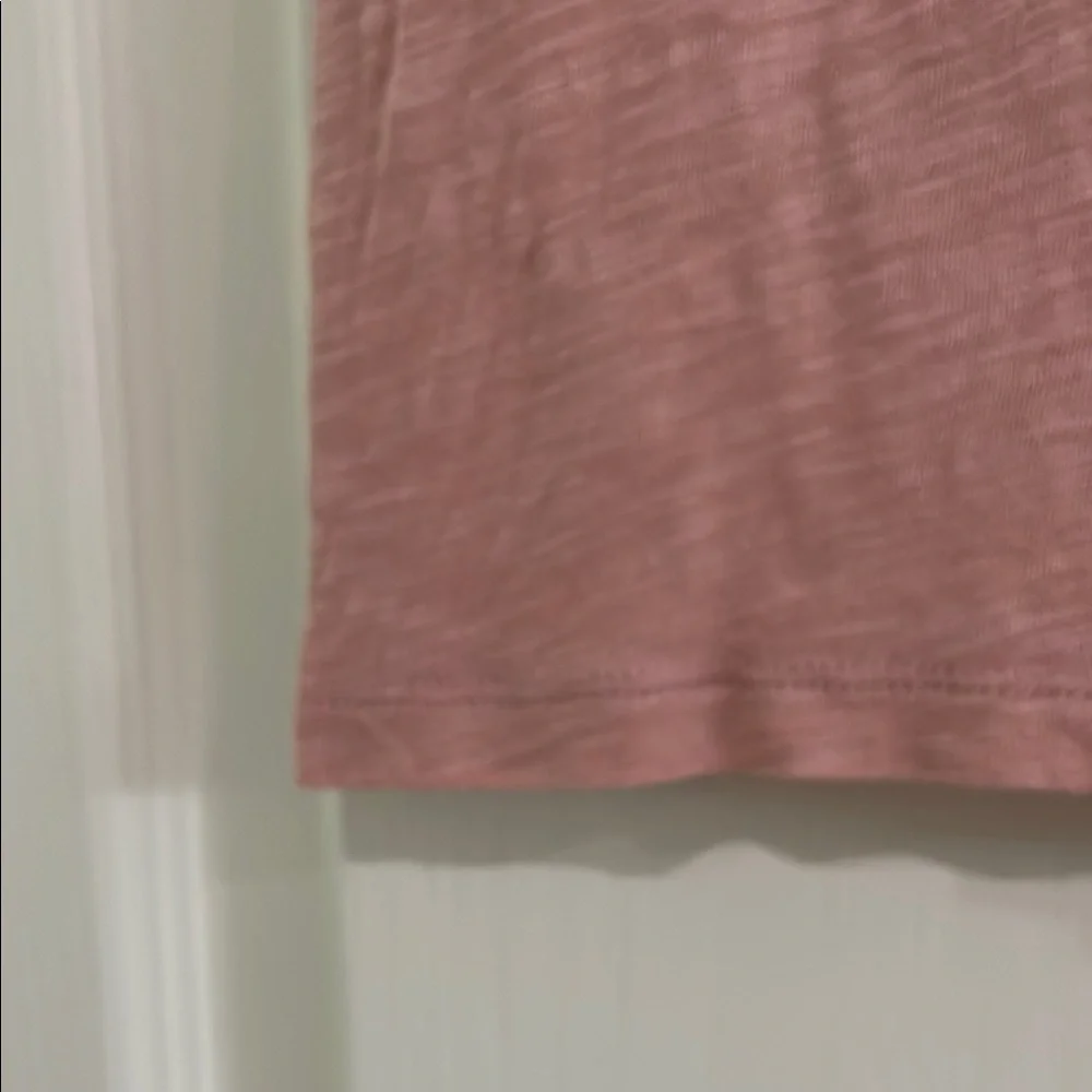 Express Pink Puff Sleeve Ruffled Tee - Picture 5 of 6
